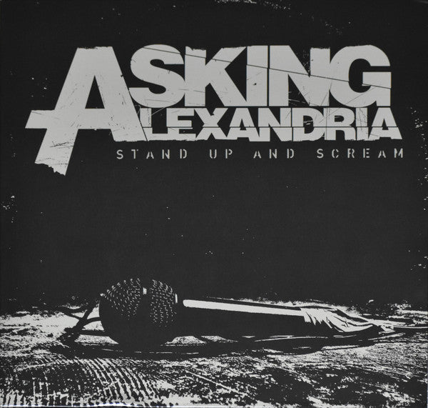 Asking Alexandria – Stand Up And Scream (2020 - USA - RSD Silver & Black Splatter Vinyl - MINT) - USED vinyl