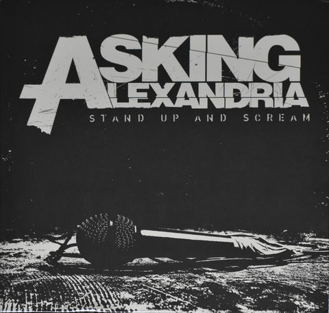 Asking Alexandria – Stand Up And Scream (2020 - USA - RSD Silver & Black Splatter Vinyl - MINT) - USED vinyl