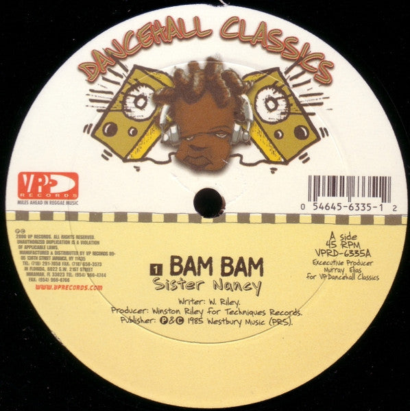 Sister Nancy – Bam Bam (12") - new vinyl