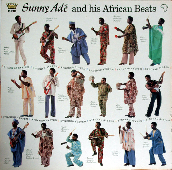 King Sunny Adé and His African Beats – Synchro System (1983 - CAN - VG+) - USED vinyl