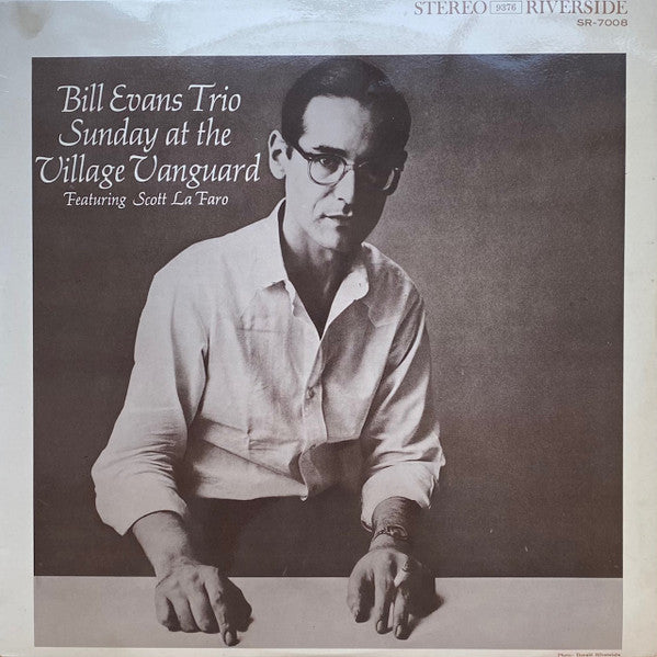 Bill Evans Trio Featuring Scott La Faro – Sunday At The Village Vanguard (1977 - Japan - Near Mint) - USED vinyl