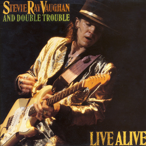 Stevie Ray Vaughan And Double Trouble – Live Alive (1986 - CAN - NM) - USED vinyl