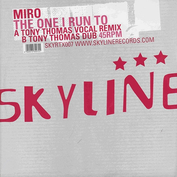 Miro – The One I Run To (2003 - UK - VG+) - USED vinyl