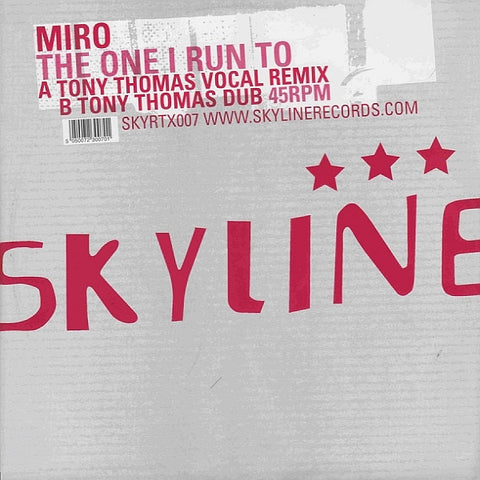 Miro – The One I Run To (2003 - UK - VG+) - USED vinyl