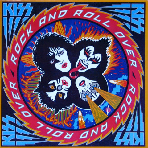 Kiss – Rock And Roll Over (1976 - CAN - VG+) - USED vinyl
