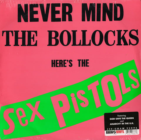 Sex Pistols – Never Mind The Bollocks Here's The Sex Pistols (2008 - USA - VG+) - USED vinyl