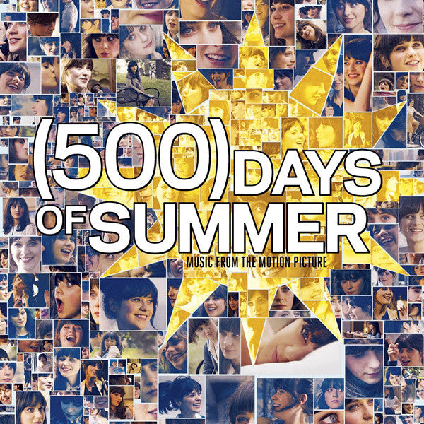 Various – (500) Days Of Summer (Music From The Motion Picture) (2015 - USA - Translucent Orange Vinyl  - VG) - USED vinyl