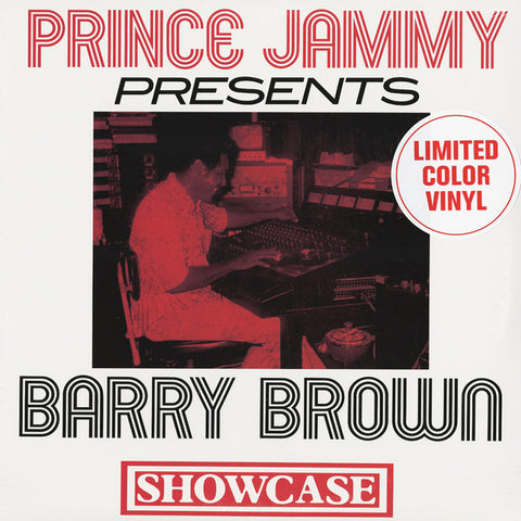 Prince Jammy Presents Barry Brown – Showcase - new vinyl