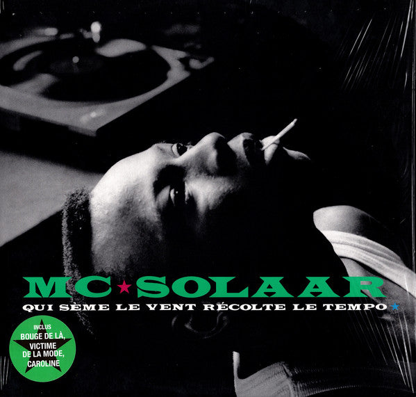 MC Solaar – Qui Sème Le Vent Récolte Le Tempo (2021 - FRANCE - VG+) - USED vinyl