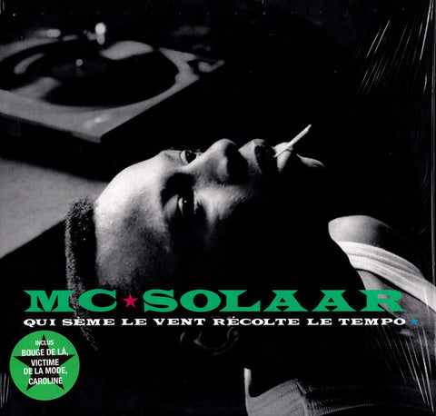 MC Solaar – Qui Sème Le Vent Récolte Le Tempo (2021 - FRANCE - VG+) - USED vinyl