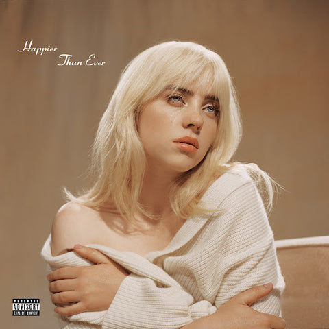 Billie Eilish – Happier Than Ever (2021 - USA & Europe - Near Mint) - USED vinyl