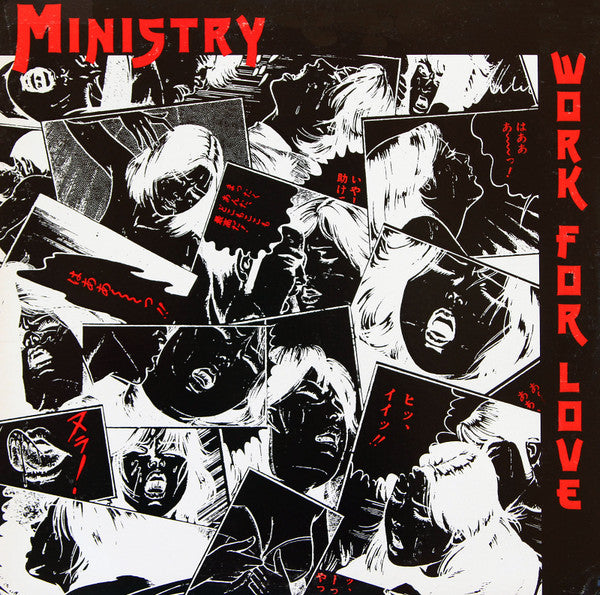 Ministry – Work For Love (1983 - USA - VG+) - USED vinyl