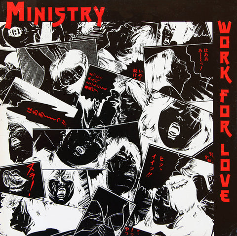 Ministry – Work For Love (1983 - USA - VG+) - USED vinyl