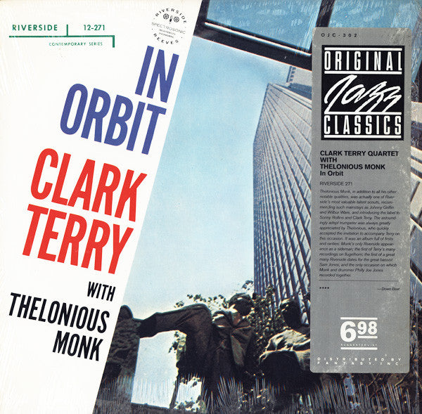Clark Terry With Thelonious Monk – In Orbit (USA - REI 80's - VG) - USED vinyl