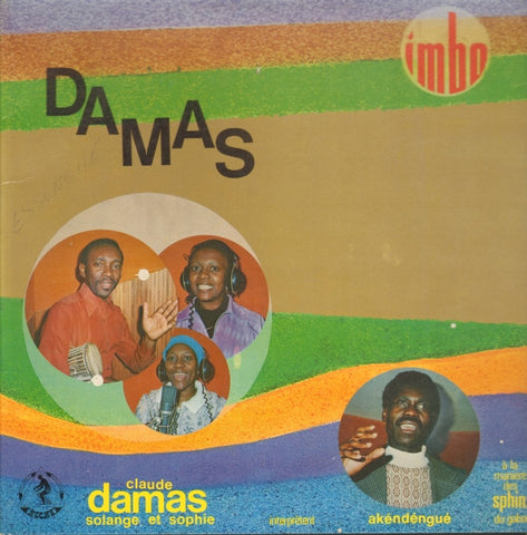 Damas – Claude Damas, Solange Et Sophie Interprètent Akéndéngué A La Maniere Des Sphinx Du Gabon (80s - France - VG) - USED vinyl