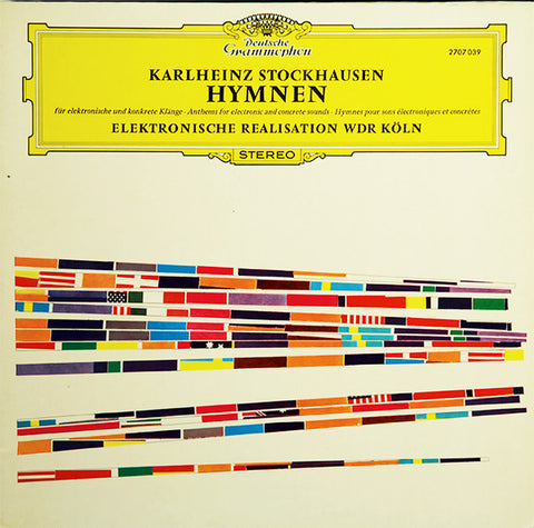 Karlheinz Stockhausen – Hymnen (1974 - GER - NM) - USED vinyl