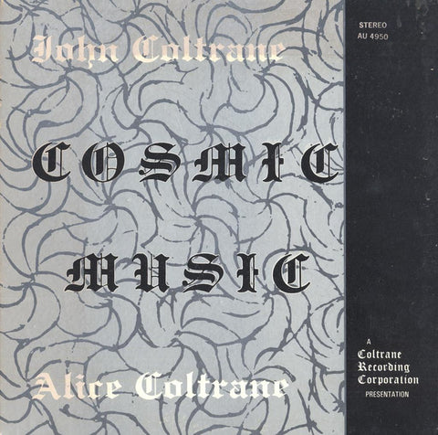 John Coltrane - Alice Coltrane - Cosmic Music (2017 - USA - VG++) - USED vinyl