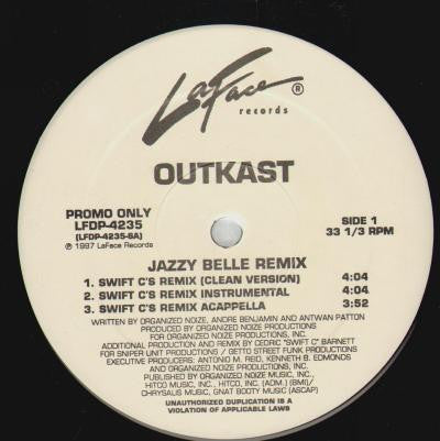 Outkast - Jazzy Belle (1996 - USA - VG++) - USED vinyl