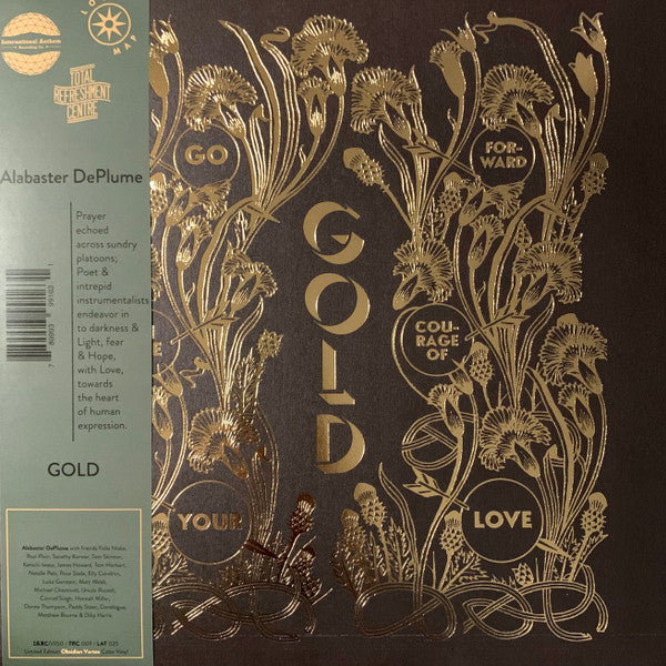 Alabaster DePlume – Gold - Go Forward In The Courage Of Your Love (2022 - Worldwide - NM) - USED vinyl