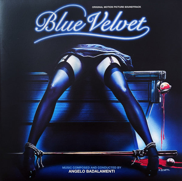 Angelo Badalamenti – Blue Velvet (Original Motion Picture Soundtrack) (RSD 2022 - Worldwide - Blue Marble Vinyl - VG) - USED vinyl