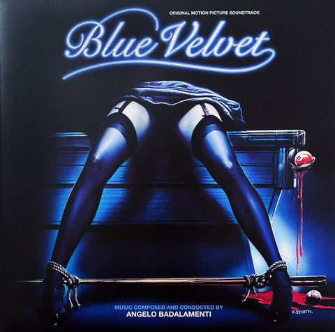 Angelo Badalamenti – Blue Velvet (Original Motion Picture Soundtrack) (RSD 2022 - Worldwide - Blue Marble Vinyl - VG) - USED vinyl