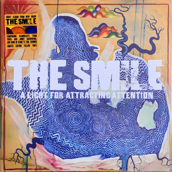 The Smile - A Light For Attracting Attention (2022 - USA - Yellow Viynl - VG+) - USED vinyl