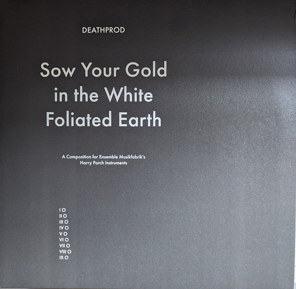 Deathprod – Sow Your Gold In The White Foliated Earth (2022 -NOR - NM) - USED vinyl