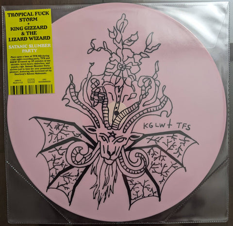Tropical Fuck Storm + King Gizzard & The Lizard Wizard – Satanic Slumber Party (2022 - Worldwide - NM) - USED vinyl