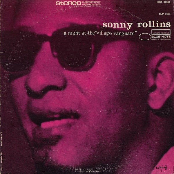 Sonny Rollins – A Night At The "Village Vanguard" (1975 - USA - VG+) - USED vinyl