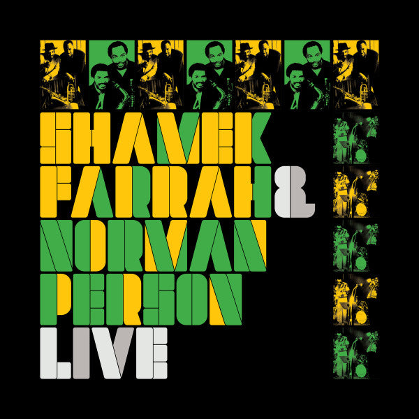 Shamek Farrah, Norman Person – Live (2022 - USA - NM) - USED vinyl