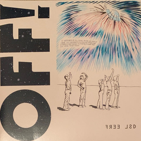 OFF! - Free LSD (2022 - USA - Red Opaque Vinyl - Near Mint) - USED vinyl