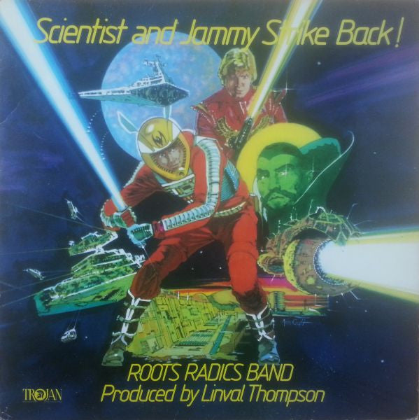 Roots Radics Band, Scientist & Prince Jammy – Scientist And Jammy Strike Back! (1982 - UK - VG) - USED vinyl