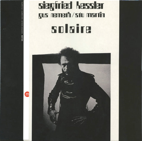 Siegfried Kessler / Gus Nemeth / Stu Martin – Solaire (2023 - FRANCE - NM) - USED vinyl