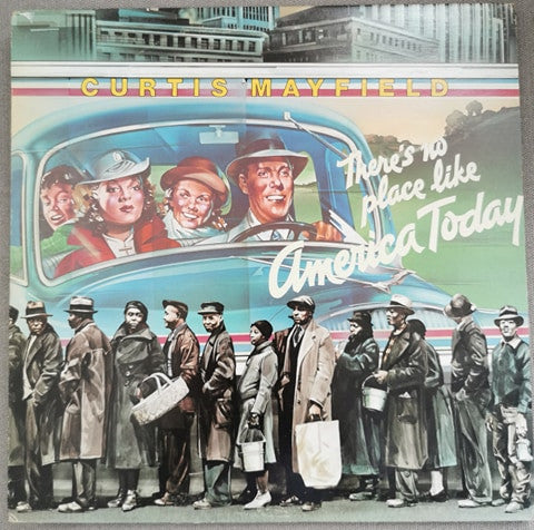 Curtis Mayfield – (There's No Place Like) America Today (1975 - CAN - VG+) - USED vinyl