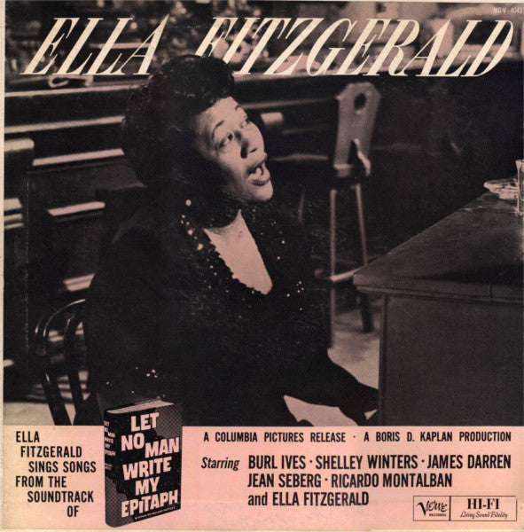 Ella Fitzgerald – Ella Fitzgerald Sings Songs From Let No Man Write My Epitaph - new vinyl