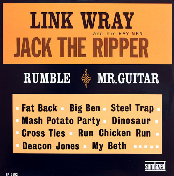 Link Wray And His Ray Men – Jack The Ripper (2005 - USA - Mint) - new vinyl