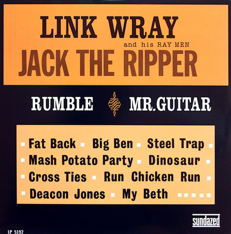 Link Wray And His Ray Men – Jack The Ripper (2005 - USA - Mint) - new vinyl