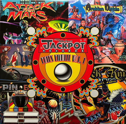 Various - Jackpot Plays Pinball Vol. 1 (2023 - USA - Orange Vinyl - Near Mint) - USED vinyl