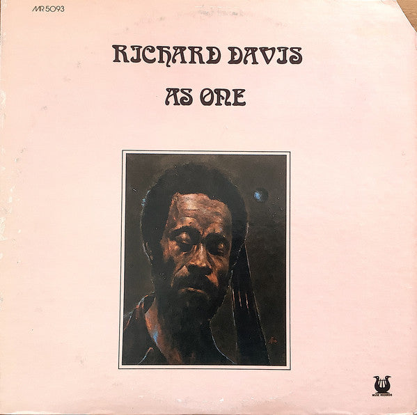 Richard Davis – As One (1976 - USA - VG+) - USED vinyl