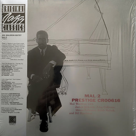 Mal Waldron With Jackie McLean, John Coltrane, Idrees Sulieman, Sahib Shihab , And Bill Hardman – Mal/2 - new vinyl