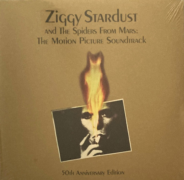 David Bowie – Ziggy Stardust And The Spiders From Mars: The Motion Picture Soundtrack (2022 - Worldwide - 2LP Gold Vinyl - Near Mint) - USED vinyl