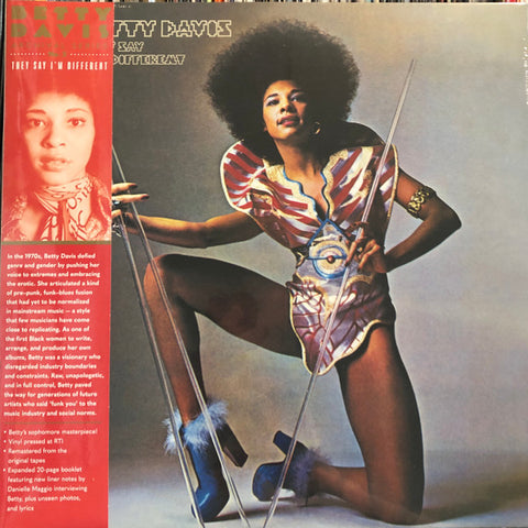 Betty Davis ‎– They Say I'm Different (Orange Vinyl) - new vinyl