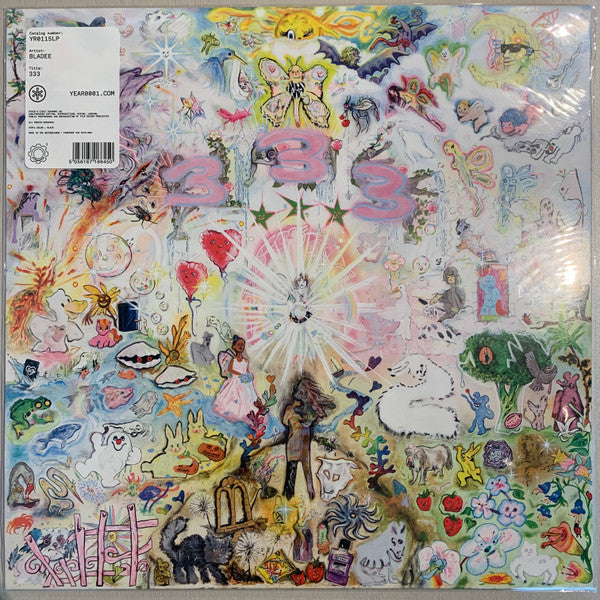 Bladee – 333 (2023 - EUR & USA - VG) - USED vinyl
