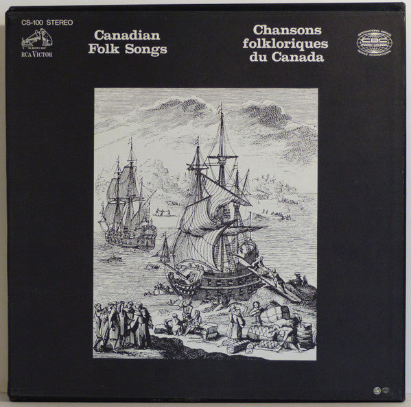 Various – Canadian Folk Songs: A Centennial Collection (9LP Boxset - 1968 - Canada - VG+) - USED vinyl