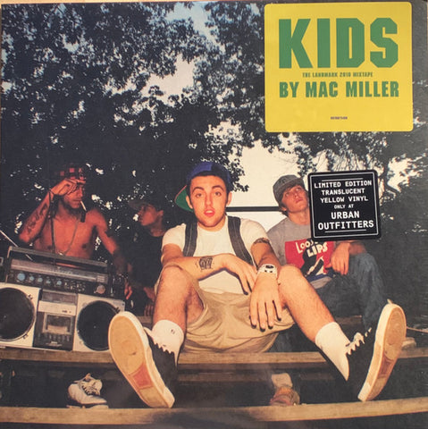 Mac Miller ‎– K.I.D.S. (Kickin Incredibly Dope Shit) (Transparent Yellow Vinyl) - new vinyl