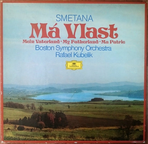 Smetana, Boston Symphony Orchestra – Má Vlast (My Fatherland) (1971 - GER - MINT) - USED vinyl