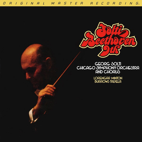 Beethoven / Georg Solti, Chicago Symphony Orchestra And Chorus, Lorengar, Minton, Burrows, Talvela – Symphony No. 9 In D Minor, Op. 125 'Choral' (1981 - USA -NM) - USED vinyl