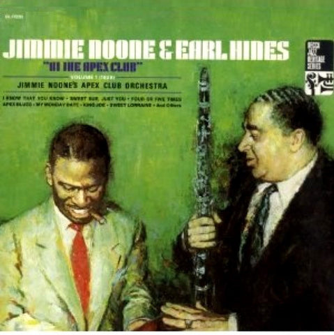 Jimmie Noone & Earl Hines – At The Apex Club Volume 1 (1928) (1967 - USA - MINT) - USED vinyl