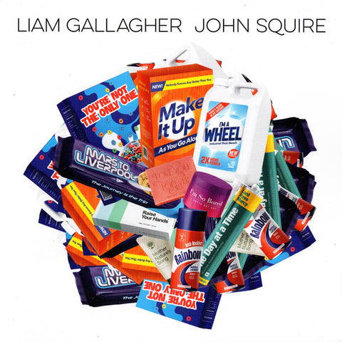 Liam Gallagher, John Squire – Liam Gallagher John Squire (2024 - Worldwide - White Vinyl - Near Mint) - USED vinyl