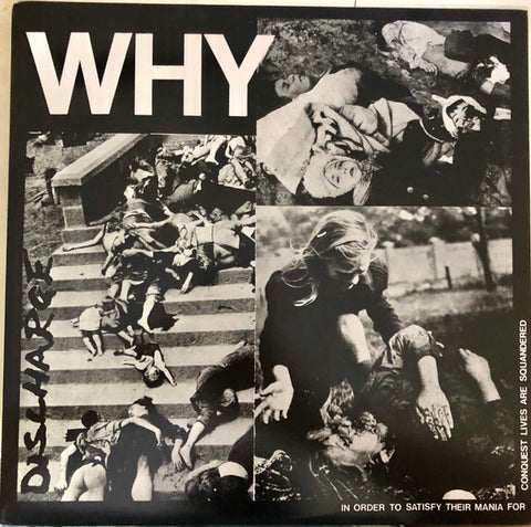 Discharge – Why. (2010 - USA - NM) - USED vinyl
